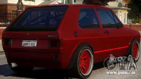 VW Golf GTI MK1 für GTA 4