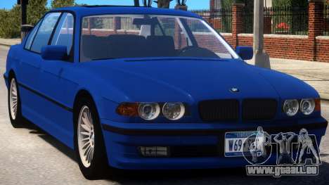 1998 BMW 750 E38 pour GTA 4