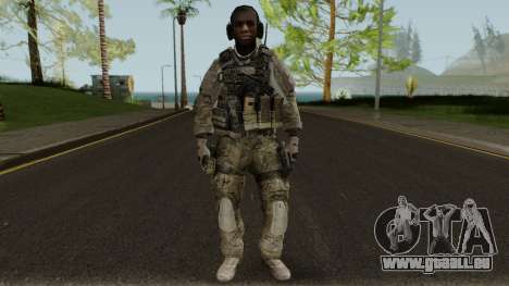 US Army Black Pilot für GTA San Andreas