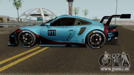 Porsche 911 RSR 2018 pour GTA San Andreas