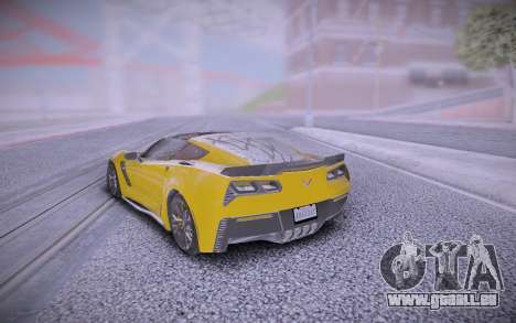 Chevrolet Corvette Z06 pour GTA San Andreas