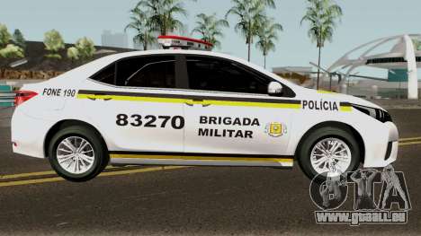 Toyota Corolla Brazilian Police für GTA San Andreas