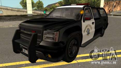 Declasse Granger SAHP Police GTA V pour GTA San Andreas