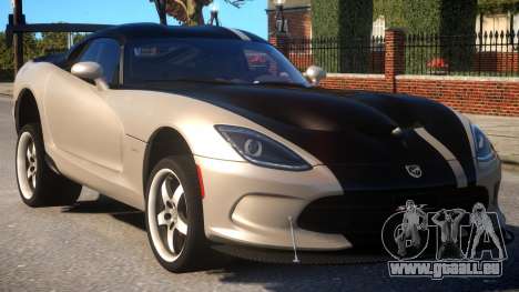 Dodge Viper 2013 PJ4 pour GTA 4