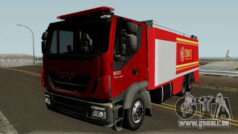 Iveco Trakker Firetruck für GTA San Andreas