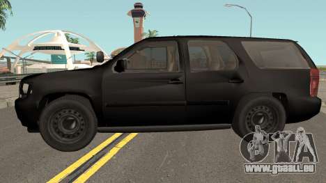 Chevrolet Tahoe SUV (Police Livery) Low-poly pour GTA San Andreas