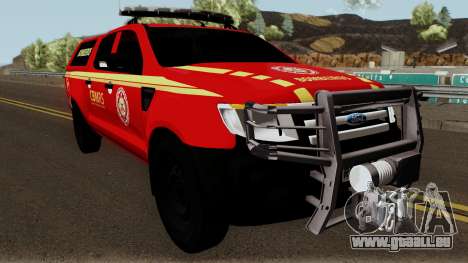 Ford Ranger 2015 CBMRS pour GTA San Andreas