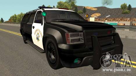Declasse Granger SAHP Police GTA V IVF pour GTA San Andreas