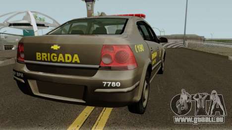 Chevrolet Vectra Elite da Brigada Militar für GTA San Andreas