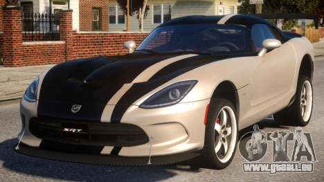 Dodge Viper 2013 PJ4 pour GTA 4