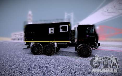 Wohn-Modul Ural 4320-4971-80Е5, USST für GTA San Andreas