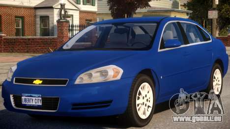 2010 Chevrolet Impala LS pour GTA 4