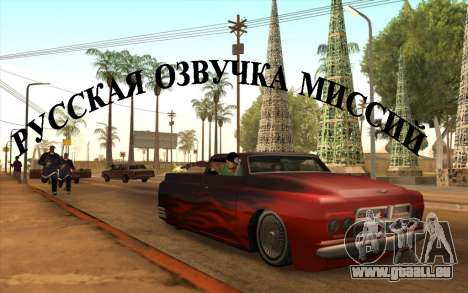 Russische Stimme v3 für GTA San Andreas