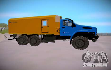 Neben Ural 4320 Transport von Sprengstoffen für GTA San Andreas