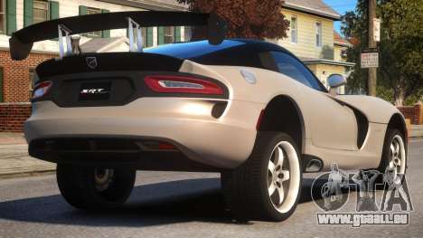 Dodge Viper 2013 PJ4 pour GTA 4