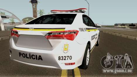 Toyota Corolla Brazilian Police pour GTA San Andreas