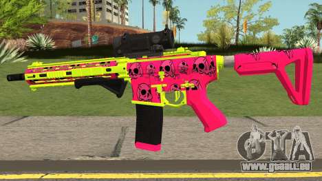 GTA Online Gunrunning Carbine Rifle MK.II Pink pour GTA San Andreas