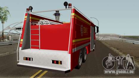 Iveco Trakker Firetruck für GTA San Andreas