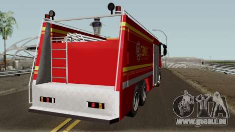 Iveco Trakker Firetruck pour GTA San Andreas