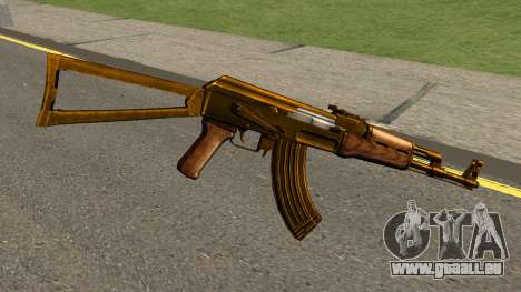 AK47 Gold für GTA San Andreas