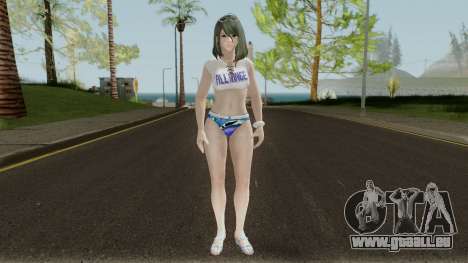Tamaki (Auriga Shirt Swimwear) Long Hair Mod für GTA San Andreas