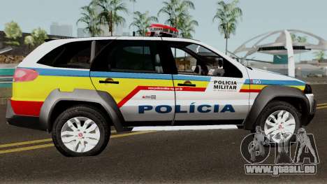 Fiat Palio Weekend Locker PMMG pour GTA San Andreas