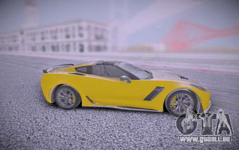 Chevrolet Corvette Z06 pour GTA San Andreas