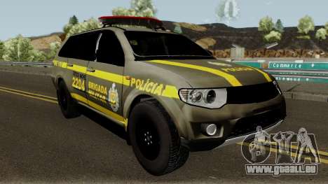 Mitsubishi Pajero Brazilian Police pour GTA San Andreas