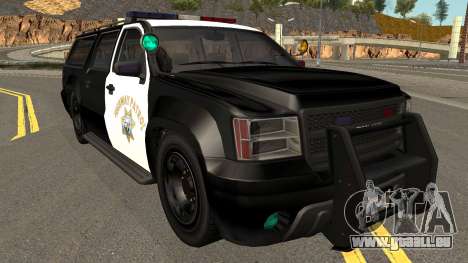 Declasse Granger SAHP Police GTA V für GTA San Andreas