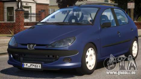 Peugeot 206 V1 pour GTA 4