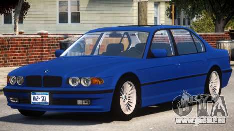 1998 BMW 750 E38 pour GTA 4