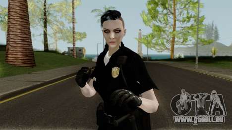 GTA Online Female Random Skin 4 Police Officer pour GTA San Andreas