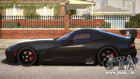Dodge Viper 2013 PJ3 pour GTA 4