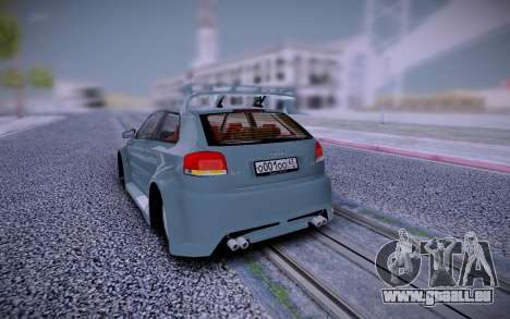 Audi A3 Rus Plates pour GTA San Andreas