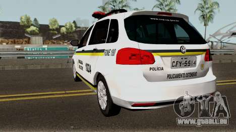 Volkswagen SpaceFox Police für GTA San Andreas