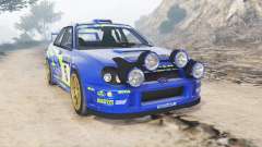 Subaru Impreza S8 WRC (GD) 2001 [add-on] pour GTA 5