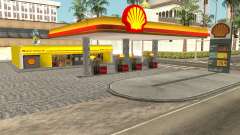 Shell Gas Station Updated für GTA San Andreas