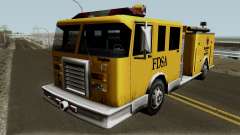Firetruck Paintable in the Two of the Colours für GTA San Andreas