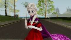 Elsa (Red Dress Mod) From Frozen Free Fall pour GTA San Andreas