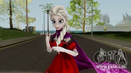 Elsa (Red Dress Mod) From Frozen Free Fall für GTA San Andreas