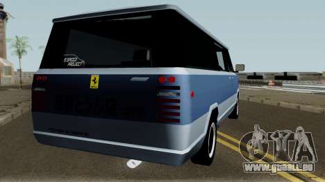 Modificated News Van pour GTA San Andreas