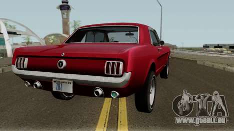 Ford Mustang GT289 Counting Cars v1.0 1965 pour GTA San Andreas