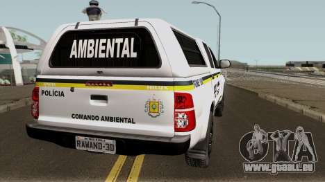 Toyota Hilux do Comando Ambiental für GTA San Andreas
