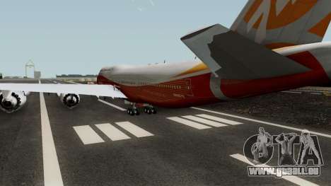 Boeing 747-8 Intercontinental für GTA San Andreas