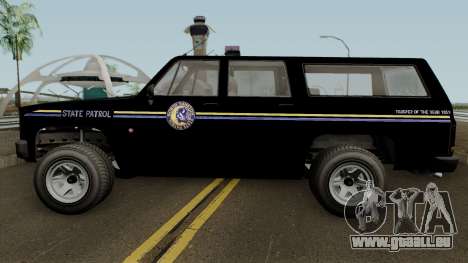 Police Rancher XL GTA 5 pour GTA San Andreas