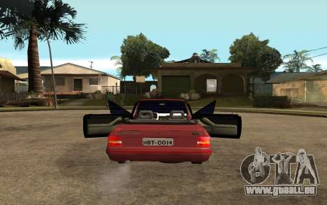 Ford Escort XR3 1992 Cabriolet pour GTA San Andreas