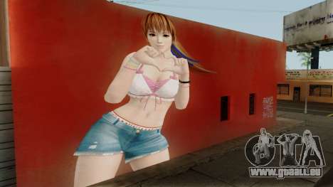 Kasumi Mural für GTA San Andreas
