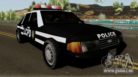 New Police LCPD Black pour GTA San Andreas