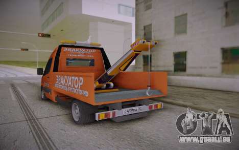 Volkswagen Crafter Towtrack pour GTA San Andreas