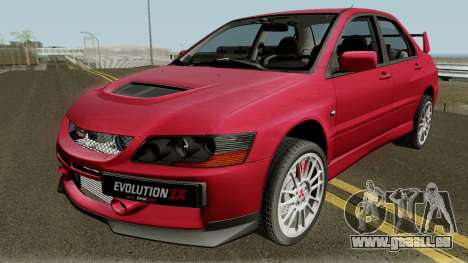 Mitsubishi Lancer Evolution IX Stock für GTA San Andreas